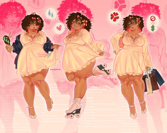 oc outfit sheet
