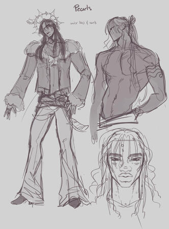 pearl themed oc concept