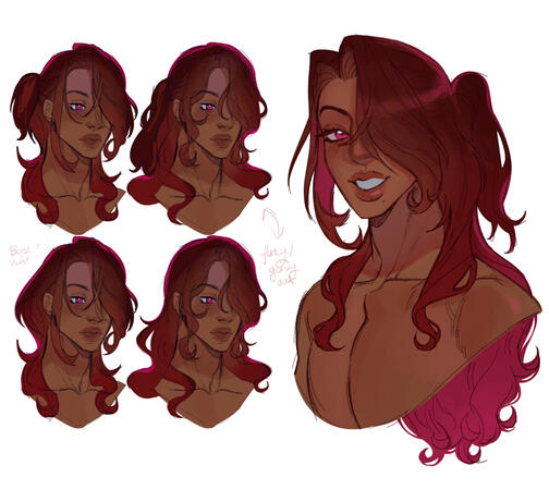 emillian hair redesign